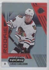 2020-21 Upper Deck Synergy Rookies Red Codes Lucas Carlsson #85 1o3