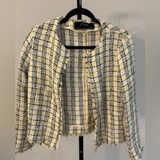 NWOT Zara tweed jacket size small