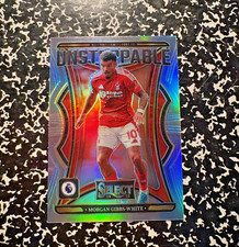 2024-25 Panini Select - Unstoppable #15 Morgan Gibbs-White Silver Prizm