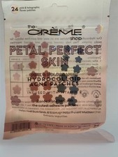 The Creme Shop Petal Skin Pink Holographic Hydrocolloid Acne Patches 24 Ct