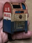 US MAIL Vintage Coin Bank. Classic Red White Blue Bank   Great Shape  — photo 6
