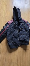 Givenchy Hooded Black/Red Leather Mixed MEDIA Racer Jacket Sz 52 NWT reg 2990