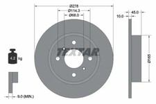 Disque de frein Nissan PRIMERA