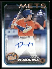 2024 Topps Pro Debut #PD-72 Diego Mosquera Autographs
