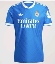 Real Madrid 25/26 Third Authentic Jersey Blue Bird Adidas JV5839 2XL