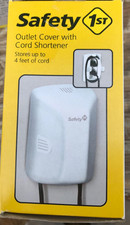 Safety 1st Outlet Cover with Cord Shortener for Baby Proofing