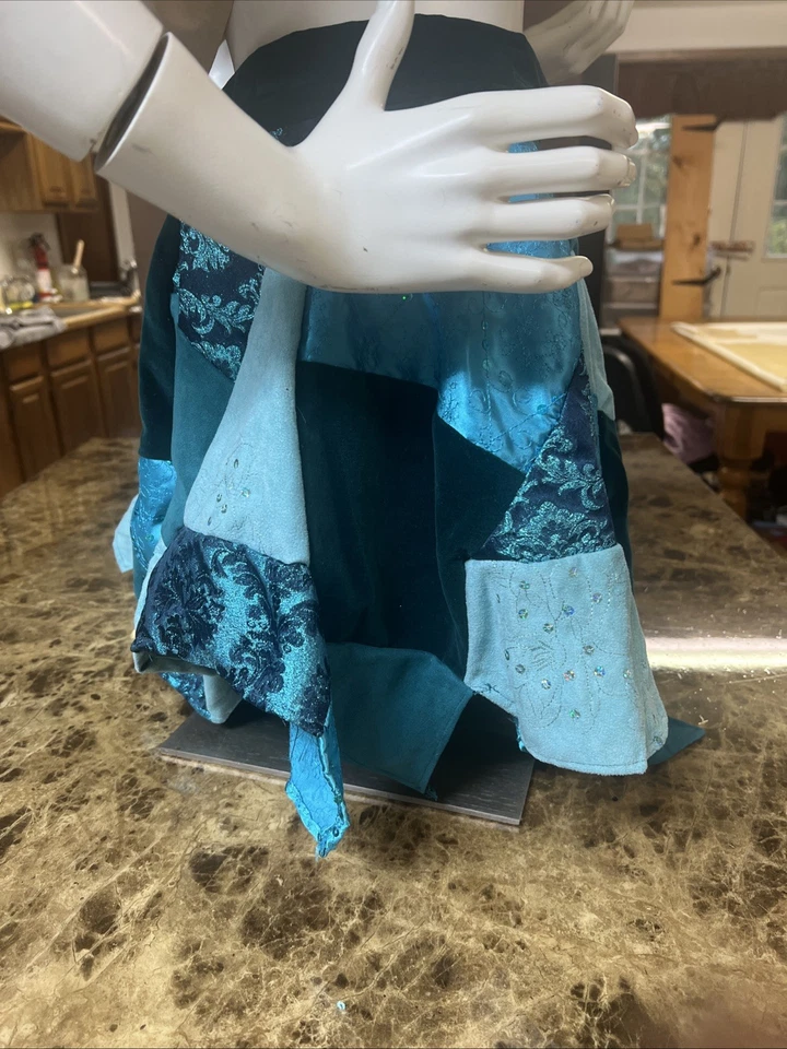 "Falda de hadas hecha a mano disfraz duxie elfo fantasía talla M 32"" cintura" Foto 4 de 4