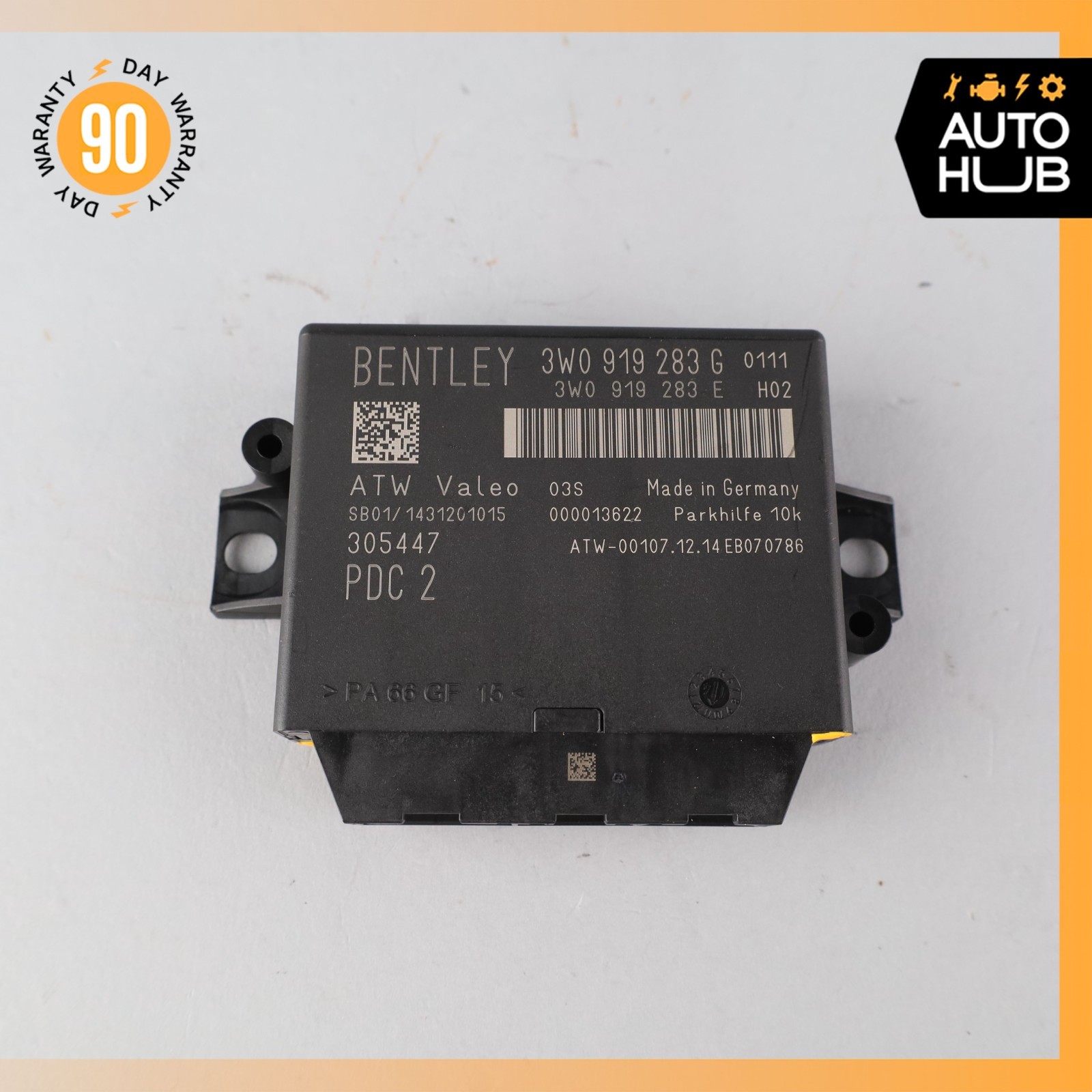 12-18 Bentley Continental GT GTC Park Parking Assist Control Module OEM