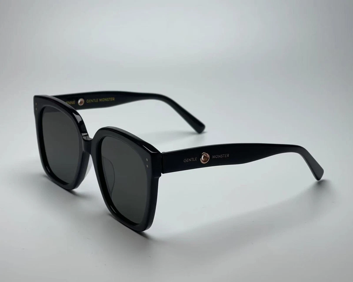 Gentle Monster Kuku 01 Jennie Square Black Frame Zeiss Lenses