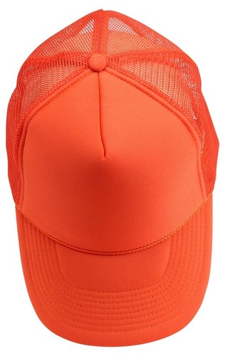 Trucker Hat Baseball Cap Mesh Retro Caps Blank Plain Hats OR Kid's Youth's Caps - Picture 47 of 374