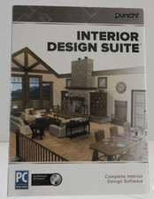 Punch Software Interior Design Suite Windows PC Compatible PC DVD-ROM Encore