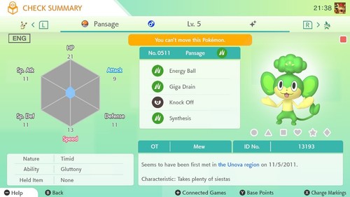 Shiny Spinda Furfrou Patrat Sonstige* "Home Locked" für Pokemon Home - Bild 7 von 13