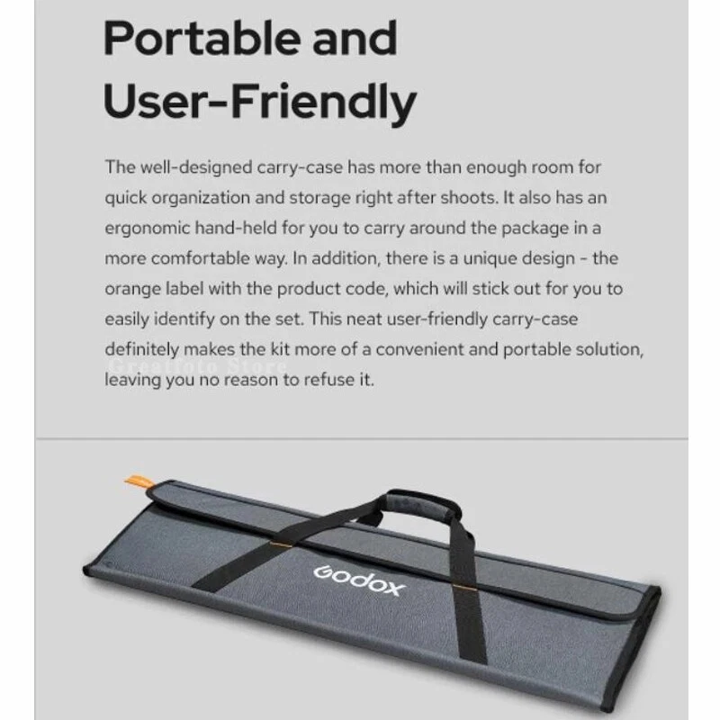 Godox Scrim Flag Kit Diffusers Flag Softbox fold Frame Diffusion SF4560 SF6090 - Image 3 of 4