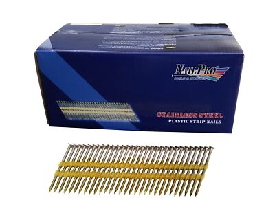 3 Inch by 0.131-1000 Pcs. per Carton - Type 316 Stainless Steel - 21 Degree (...