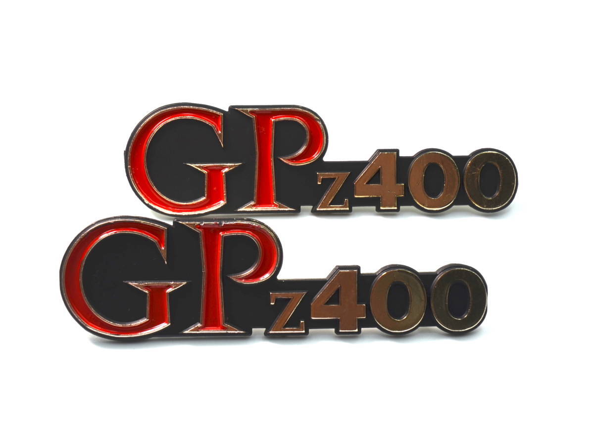 JDM Z400GP New Side Cover Emblem 275 yen GPZ Z250FT Z400FX Zephyr 