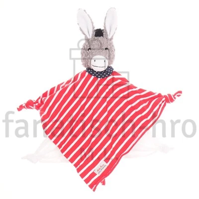 Käthe Kruse Esel Tomato Schmusetuch 2-lagig Baby Schnuffeltuch Stofftier Puppe