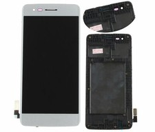 Silver For LG M210 MS210 Aristo LV3 LG K8 2017 Touch Screen LCD Display Frame