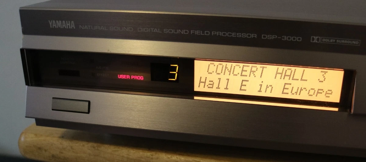 Yamaha DSP-3000 Natural Sound Digital Sound Field Processor w/ Remote **L@@K**