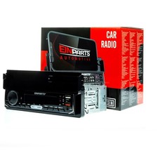 Autoradio 1 DIN con supporto telefono 4x50W 2xUSB Bluetooth 5.1 autoradio MP3 AUX TF