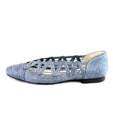 Ballerinas GADEA Lodi Blau Damen Schuhe Slipper Echt Leder Mokassins Slipper Neu
