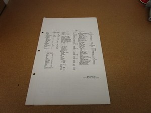 1974 74 Ford Econoline electrical wiring diagram SHEET schematics