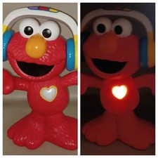Sesame Street Let's Dance Elmo 12" Elmo Toy Sings, Dances, Lights Up HASBRO