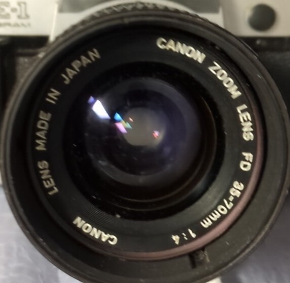 Canon AE-1 Program 35mm Film Camera w/ 70mm f1.4 Lens | eBay