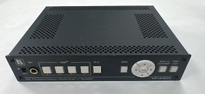 Kramer VP-440X 18G 4K HDR Presentation Switcher Scaler with HDBaseT HDMI Outputs