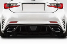 Duraflex Downforce Rear Lip Body Kit for 15-22 Lexus RC-F