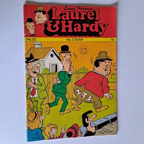 Laurel and Hardy Comic - No.52 - 1972 - Larry Harmon - Afbeelding 1 van 7