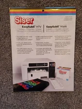 Siser EasySubli HTV (5 Sheets) & EasySubli Mask (5 Sheets)