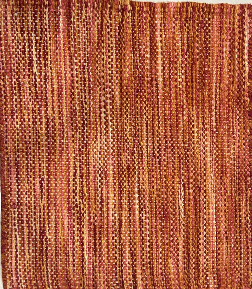 '9x12'|'8x10'|'5x8'|'7x10'Rust Area Rug Wool For Living Room Flat Weave Carpets - Image 4 of 4