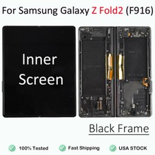 LCD Display For Samsung Galaxy Z Fold2 F916U Inner OLED Screen Assembly Black