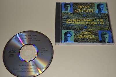 Franz Schubert, Auryn Quartett   String Quartet In G Major / Tacet 1989 /Austria