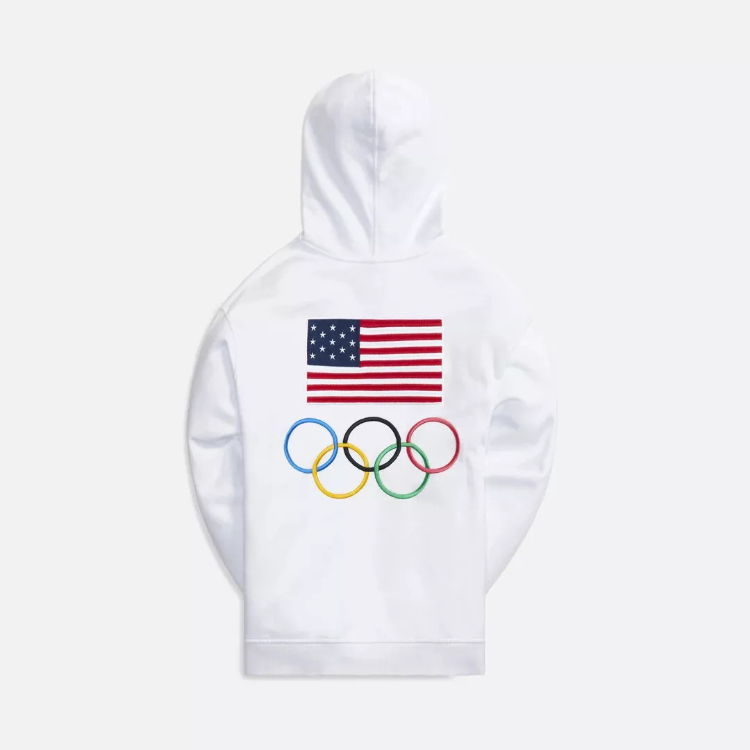 Kith for Team USA Flag Williams III Hoodie XXL United States of