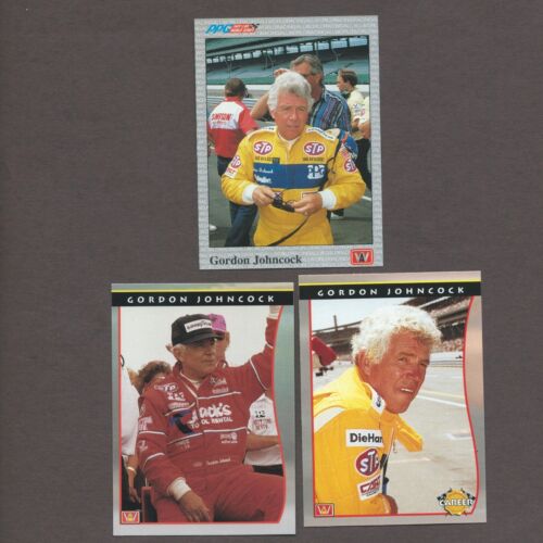 Gordon Johncock (3) #33, #72, #61 ~ 1992 C.D.A Indy Car World Series ~ NM ~ STP