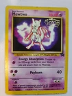 Mewtwo Promo Pokemon Base Jungle Fossil WOTC Played