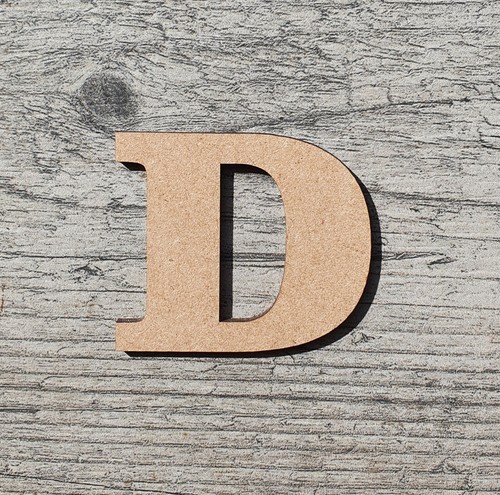 Holzbuchstaben groß fett klein 3 cm-30 cm (3 mm dick) Handwerk Wandschilder Home Shop - Bild 10 von 12