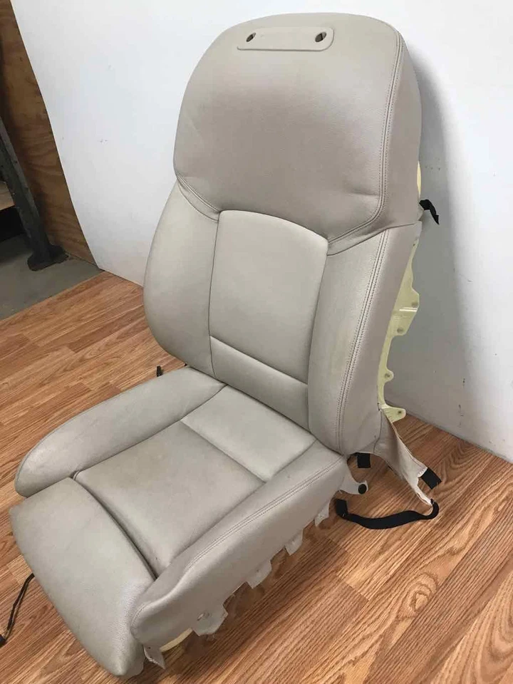 Rh Passenger Seat Curshion Cover Upper Lower Tan Leather Fits BMW 535I 2011-2013 - Image 2 of 4