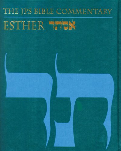 Adele Berlin The JPS Bible Commentary: Esther (Copertina rigida)