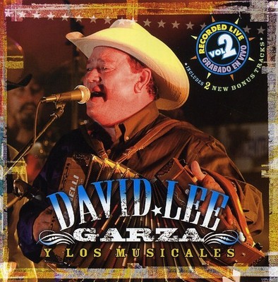 David Lee Garza - Recorded Live, Vol. 2 [New CD]