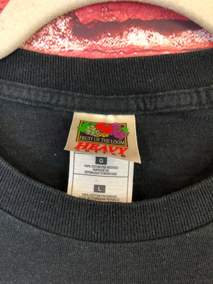 RARE Vintage 80s  90s THE CLASH Punk Rock Band Tour Concert T-SHIRT Black Size L - Image 3 of 4