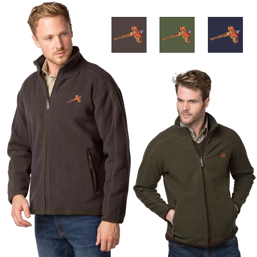 Mens shooting hotsell fleece jacket