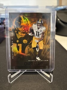 2020 ILLUSIONS CHASE CLAYPOOL #31 RC TROPHY COLLECTION ORANGE STEELERS
