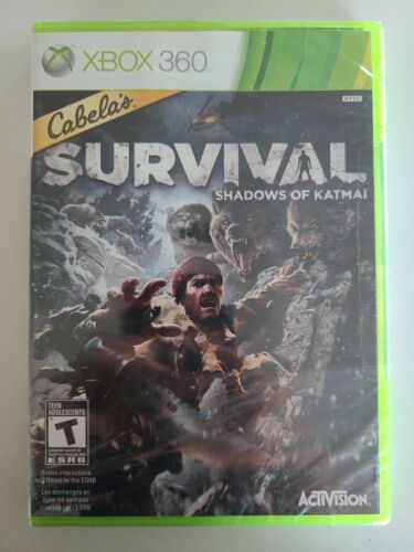 Cabela's Survival: Shadows of Katmai (Xbox 360, 2011) - New and Sealed - Picture 1 of 6