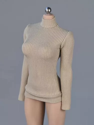 Maßstab 1/12 Stretch Pullover Shirt Kleidung für 6" weibliche Actionfigur Zubehör - Bild 20 von 25
