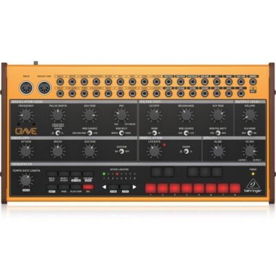 New Behringer CRAVE Paraphonic Analog and Semi-Modular Synthesizer with 3340 VCO
