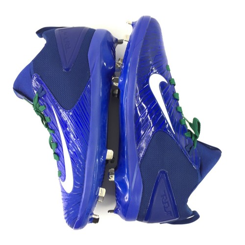 mike trout cleats green
