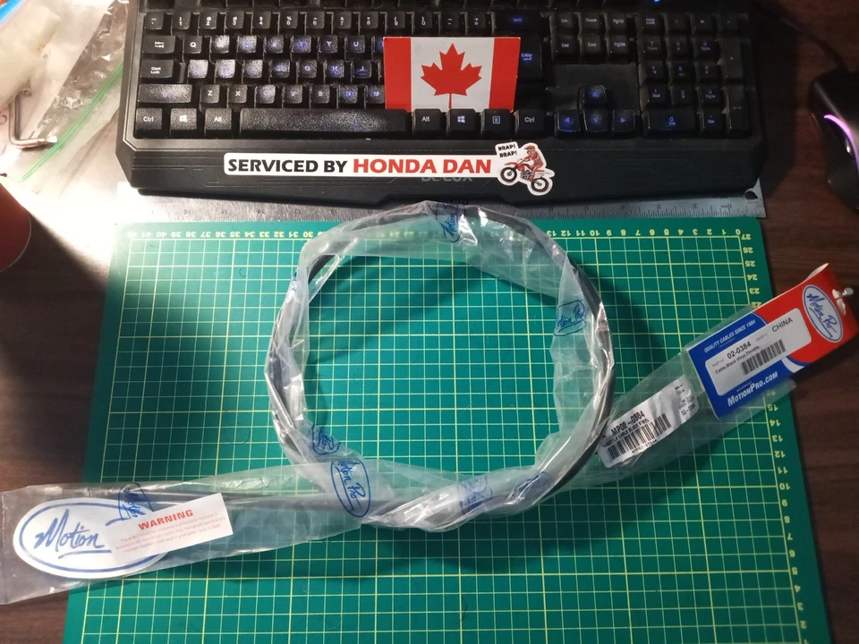 Honda CR250R CR125R Motion Pro Throttle Cable 02-0384 Fits 2000-2007 125-250cc - Image 4 of 4