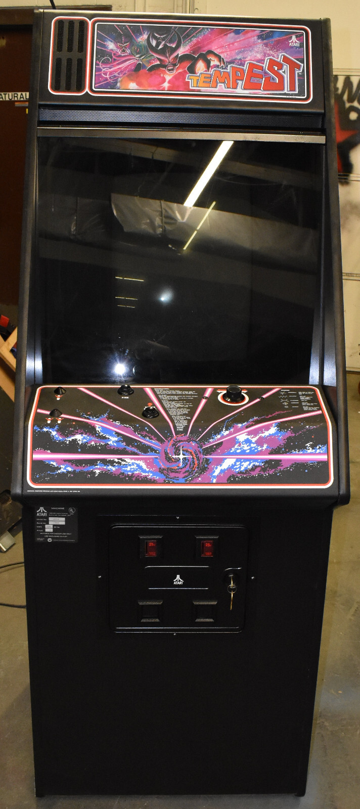 TEMPEST ARCADE MACHINE by ATARI 1981 (Excellent Condition) *RARE*